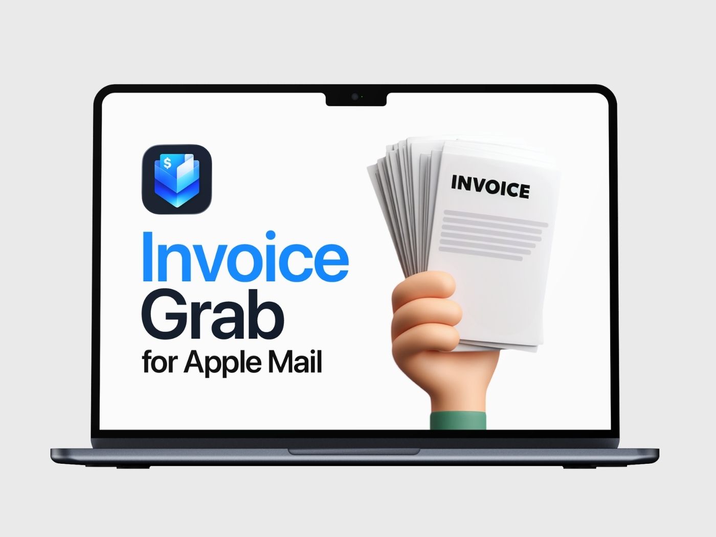 How to download all PDF invoices from Apple Mail with InvoiceGrab for Mac